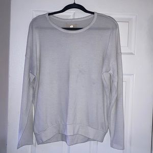 White sweater, size L, worn once
